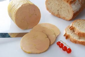 Foie Gras de canard entier cuit au Torchon en tranche
