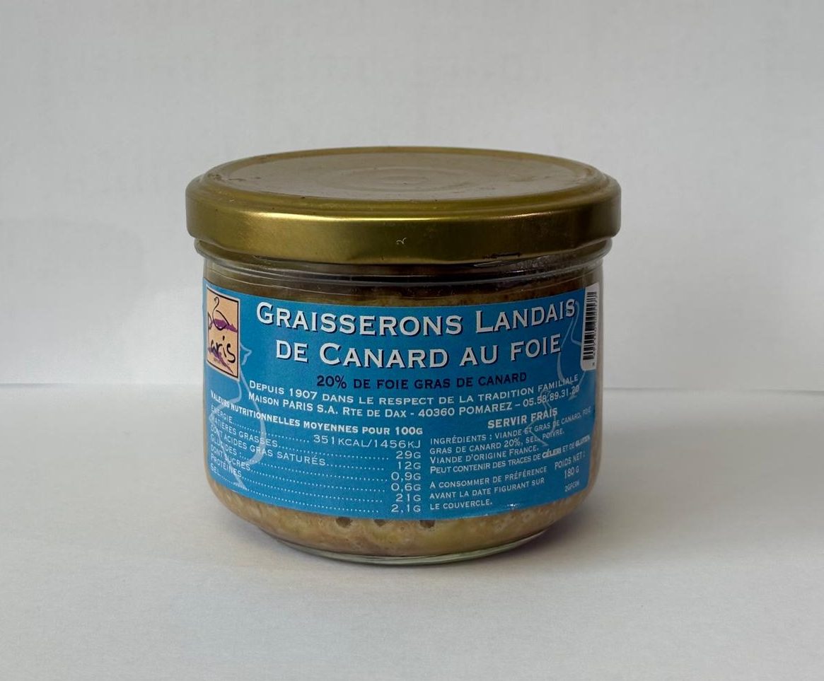 Graisserons Landais de canard au Foie