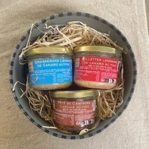 Coffret Trio au foie 180g